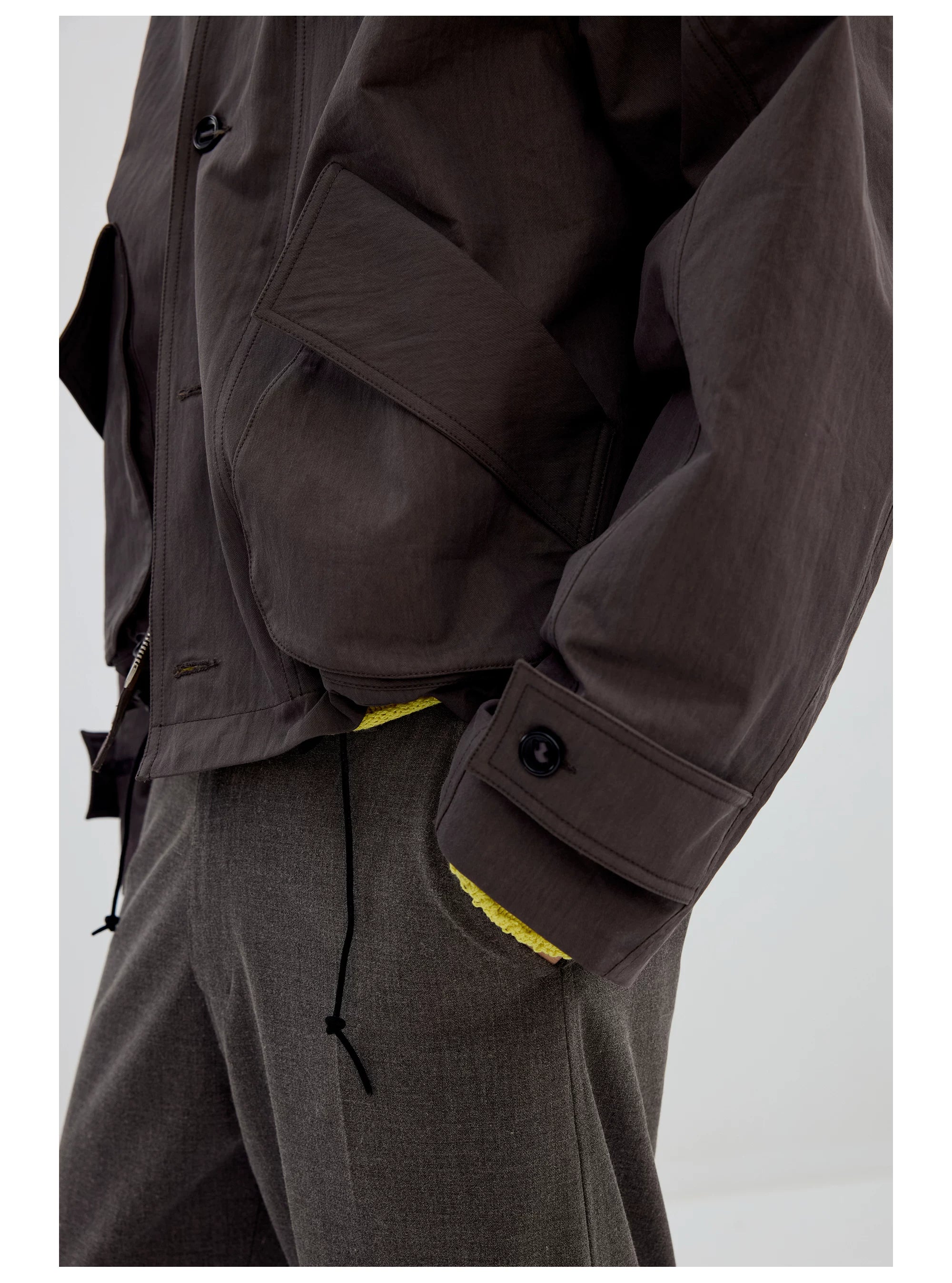 Driftshade Cropped Utility Jacket