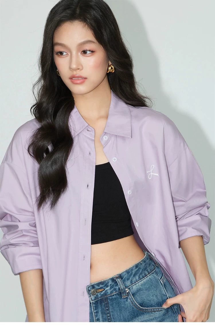 Relaxed Drift Oversized Button Shirt
