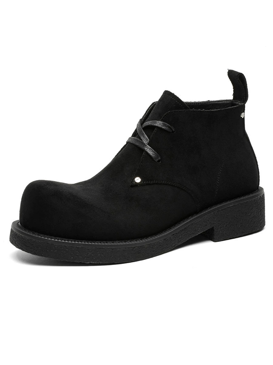 Chunky Suede Desert Boots