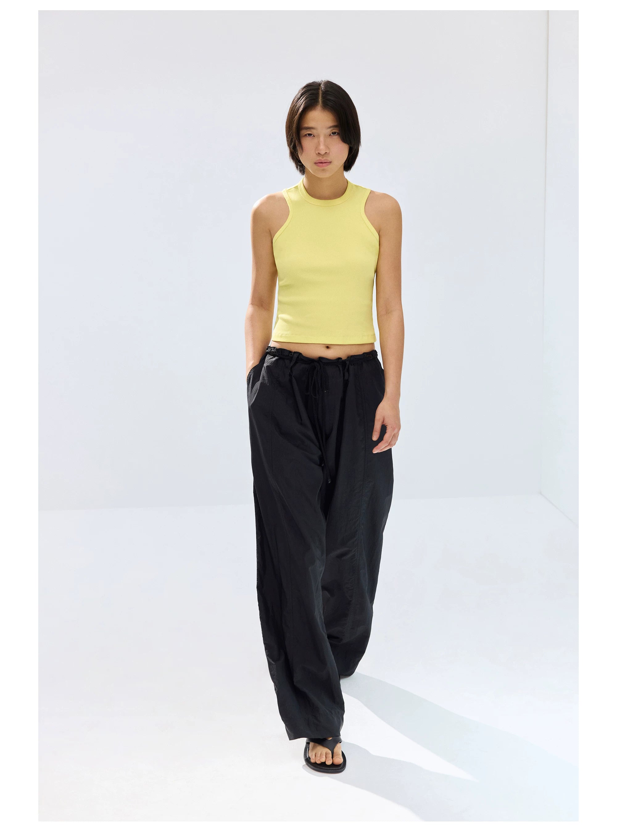 Paperbag Waist Drawstring Pants