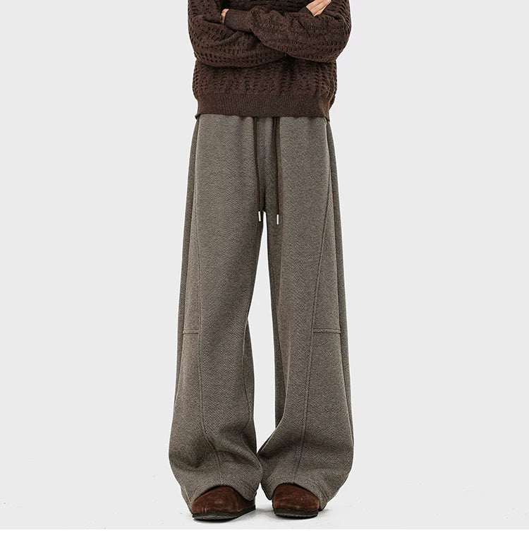 Hearthstone Herringbone Cuffed Trousers