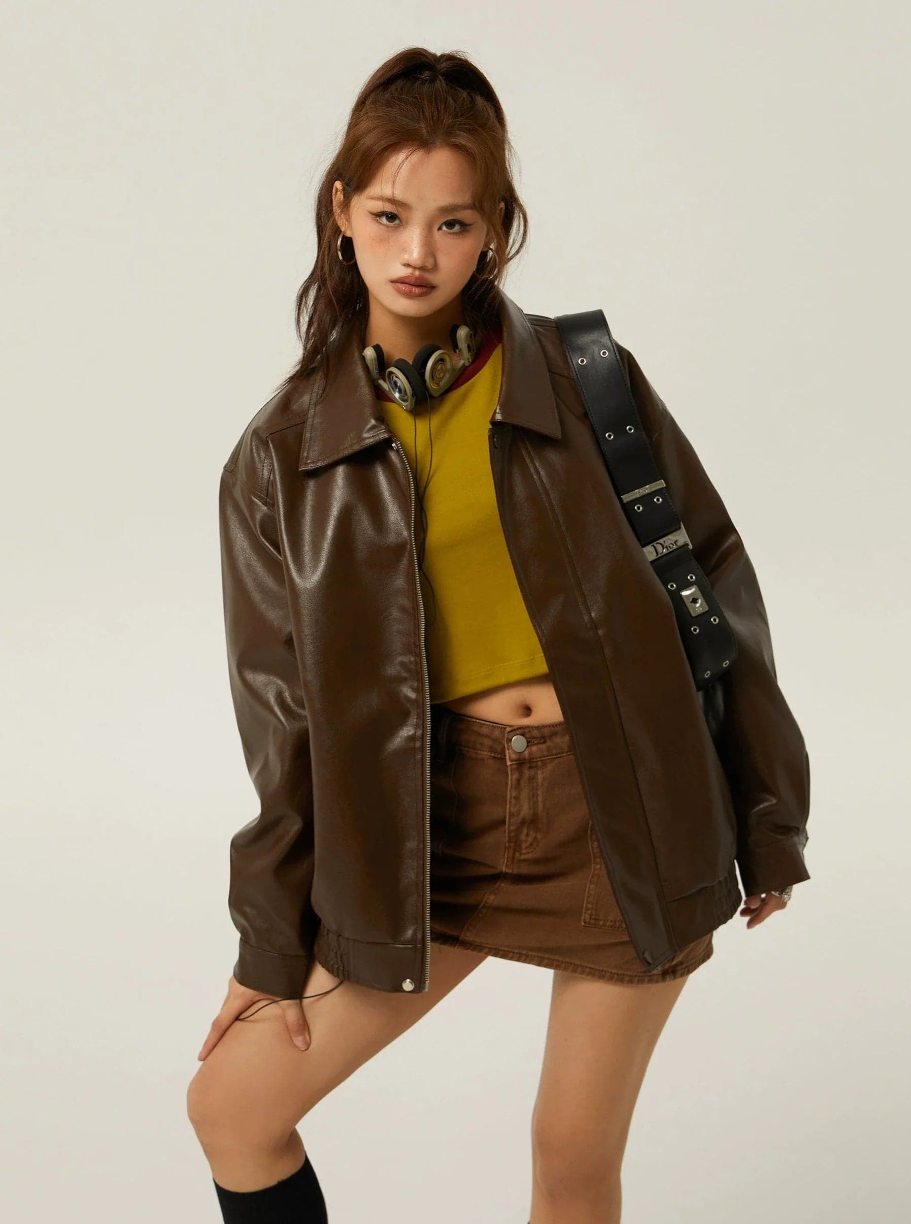 Maillard Premium Leather Jacket - chiclara