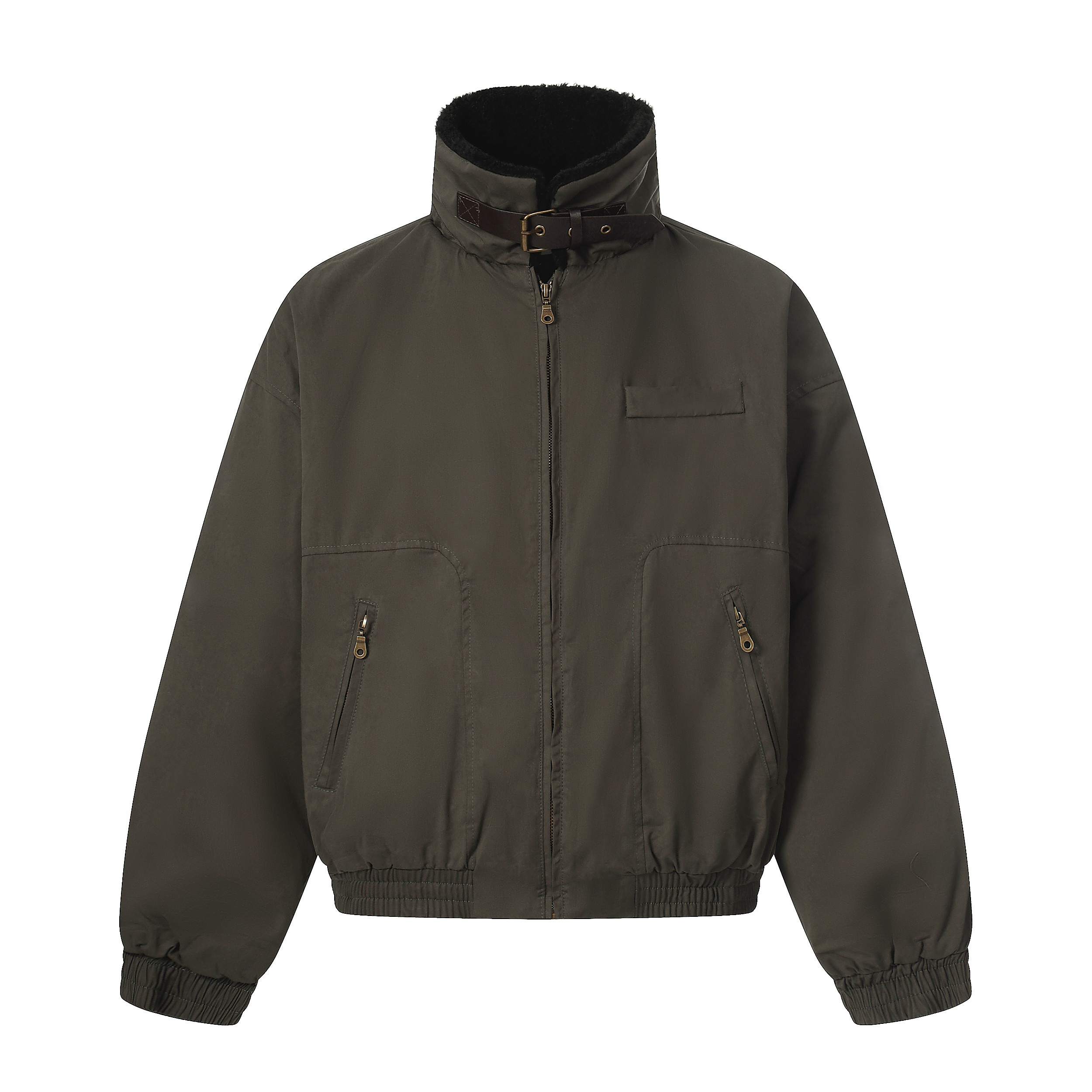 Timber Aviator Sherpa Collar Jacket