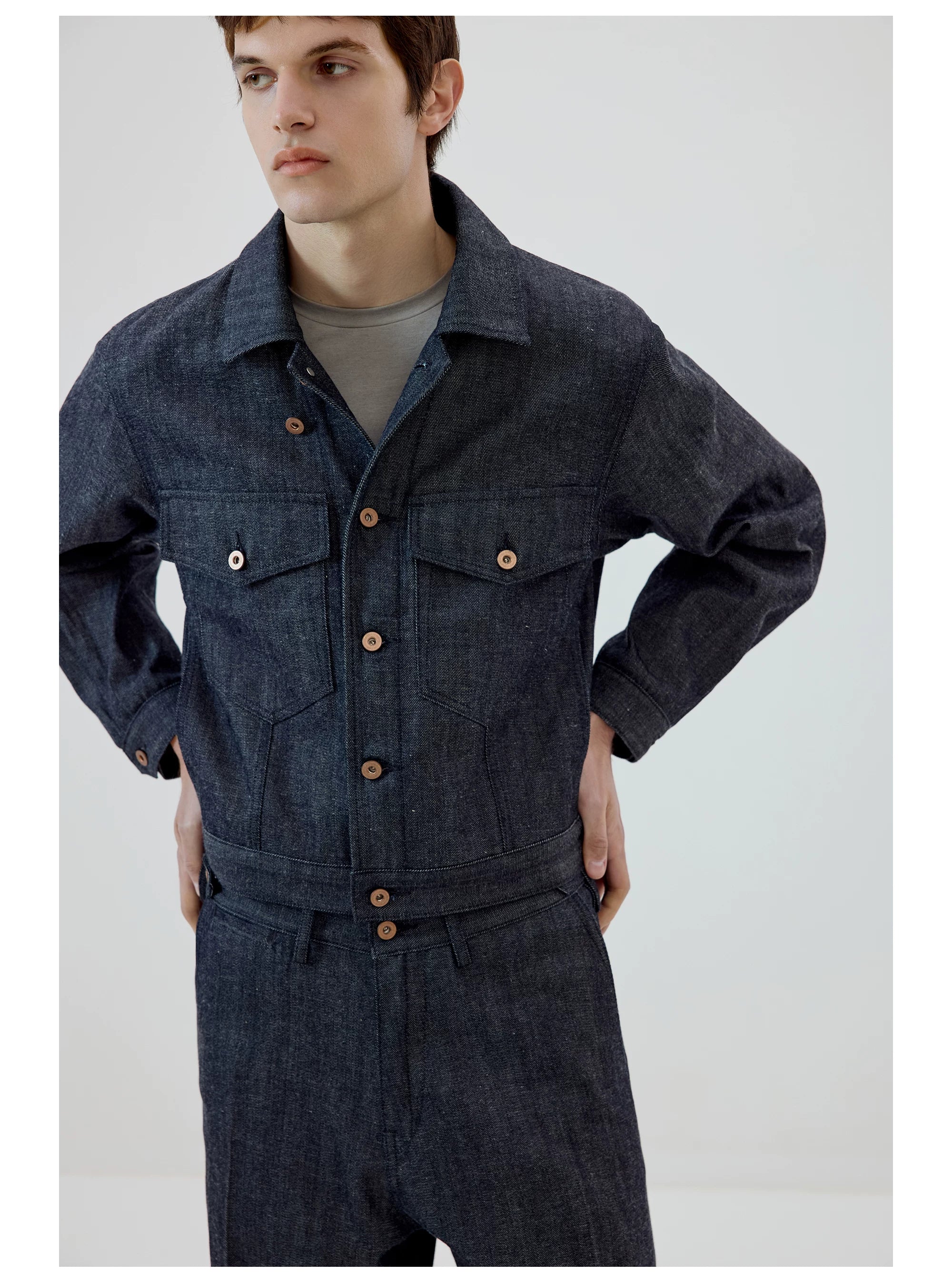 Rawloom Cropped Denim Jacket