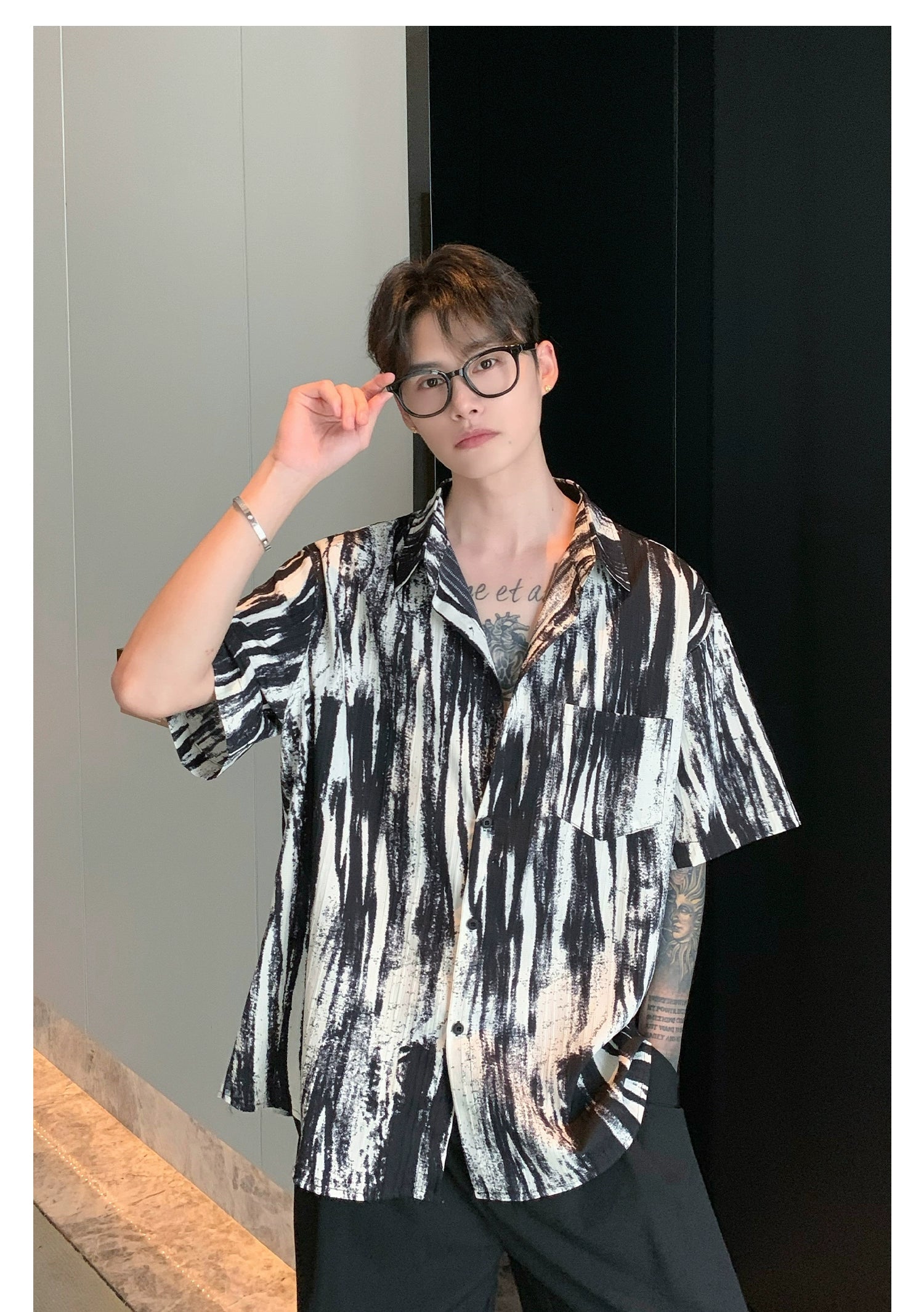Abstract Brush Stroke Shirt