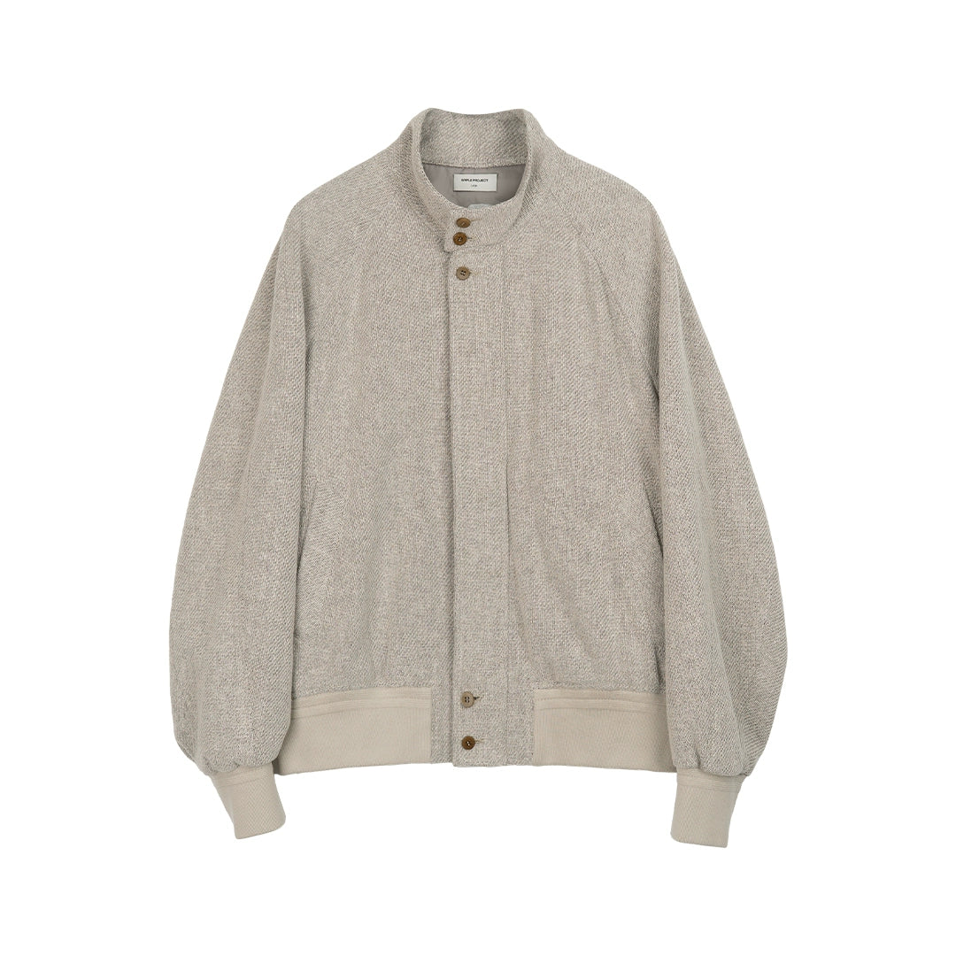 Stone Mist Stand Collar Jacket