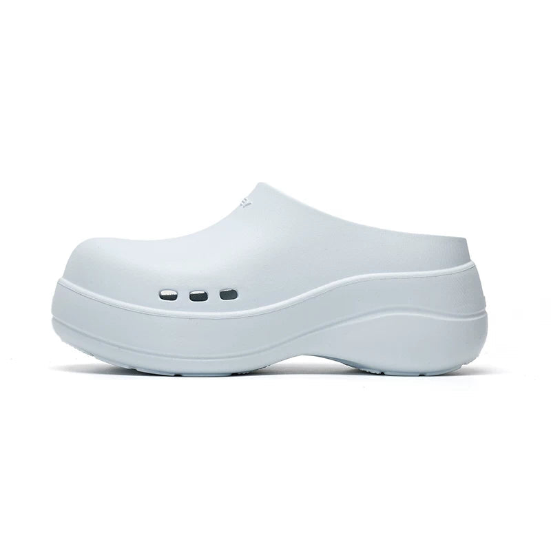 Midnight Wave Platform Clogs