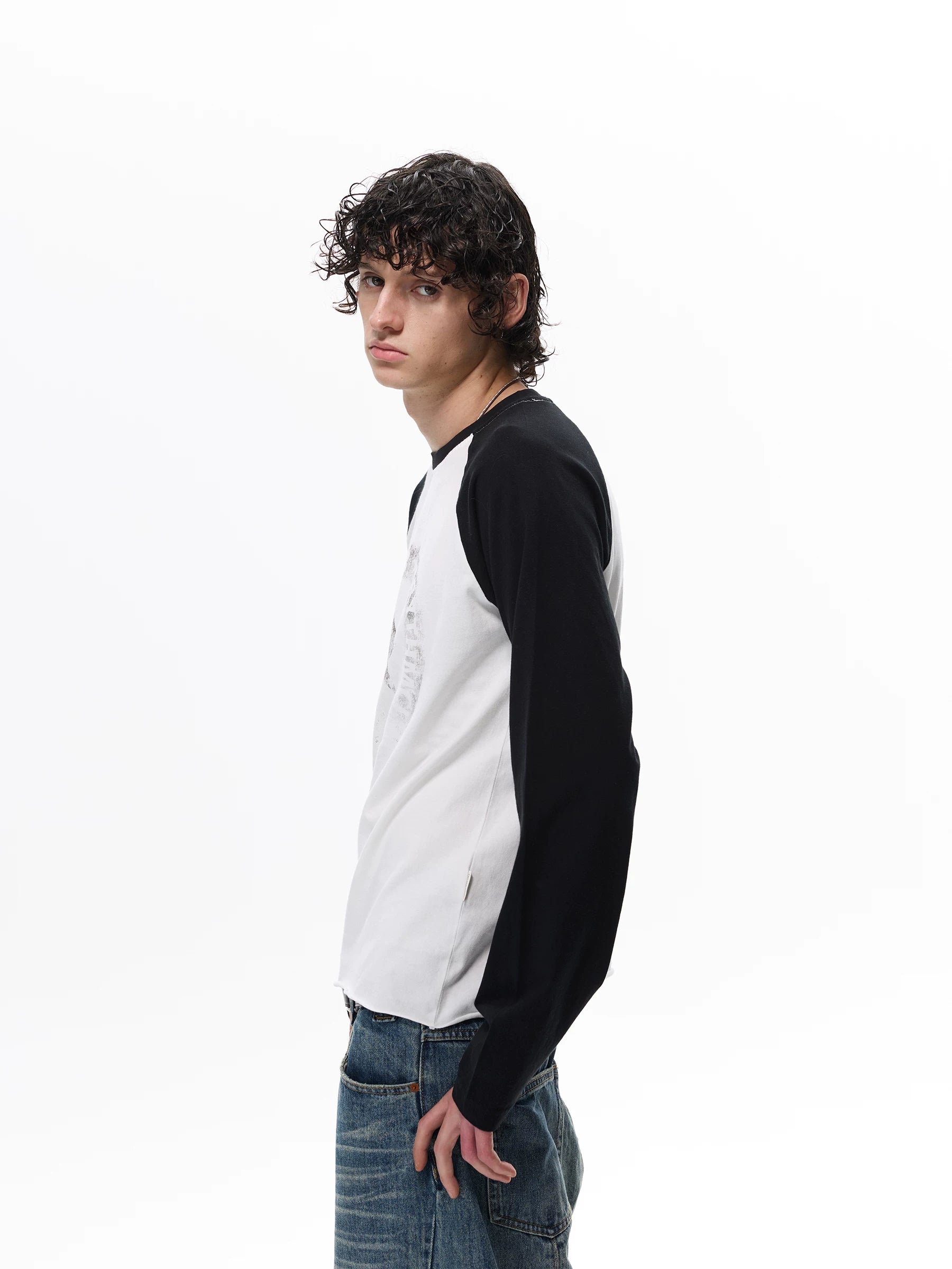 Faded Club Star Raglan Tee