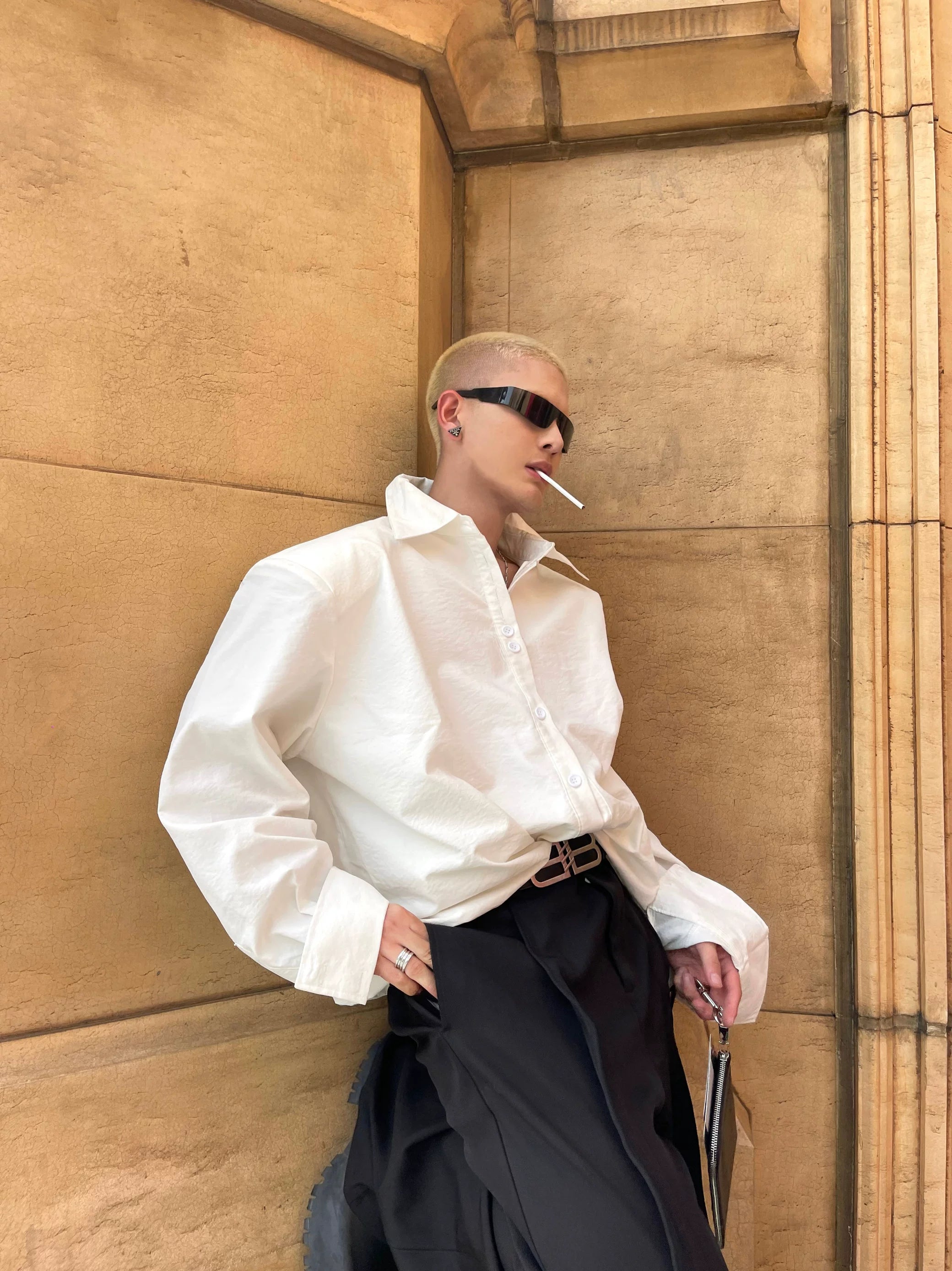 Cornice Drift Oversized Poplin Shirt