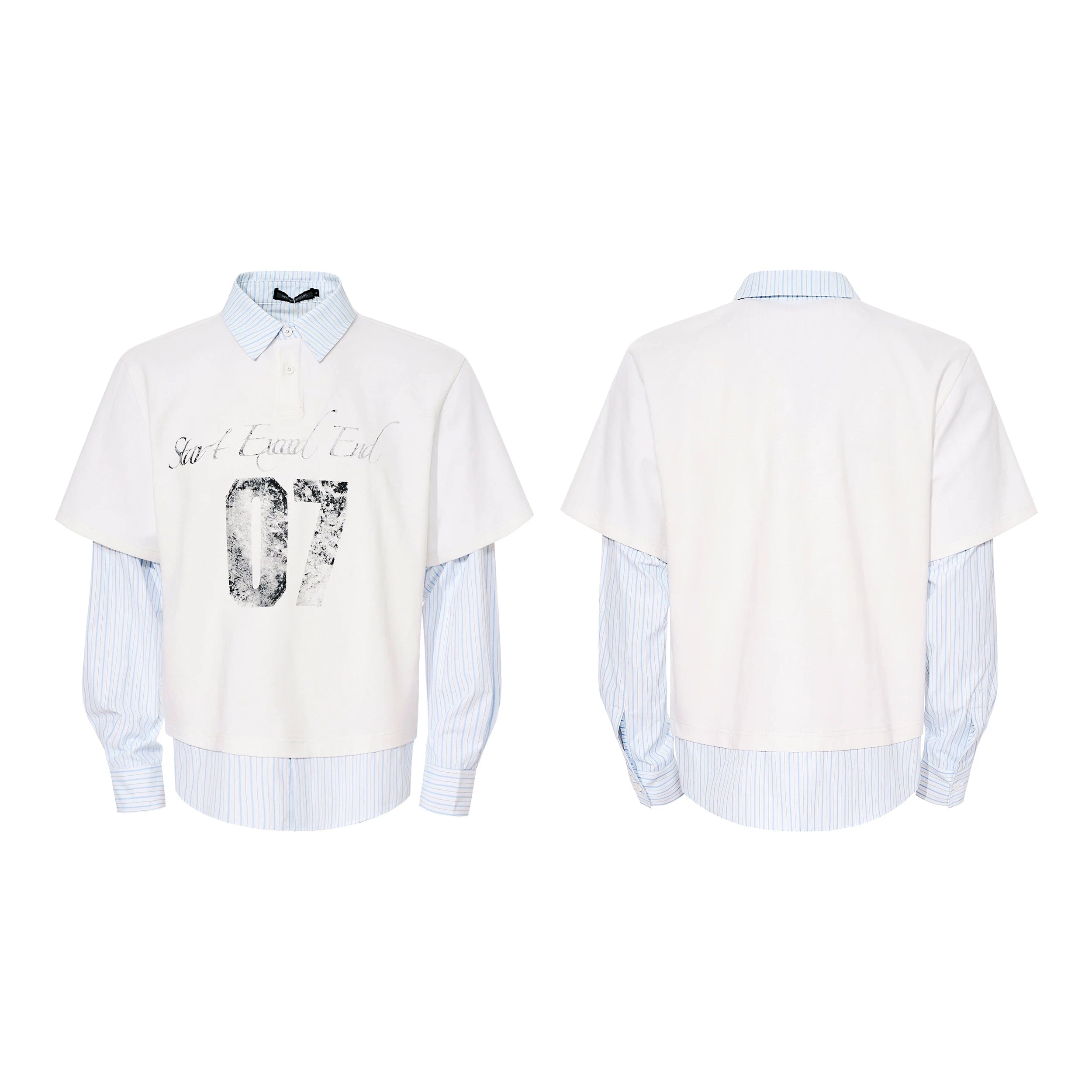 Layered Varsity 07 Shirt