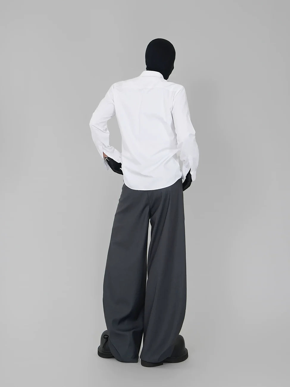 Midnight Luxe Satin Shirt