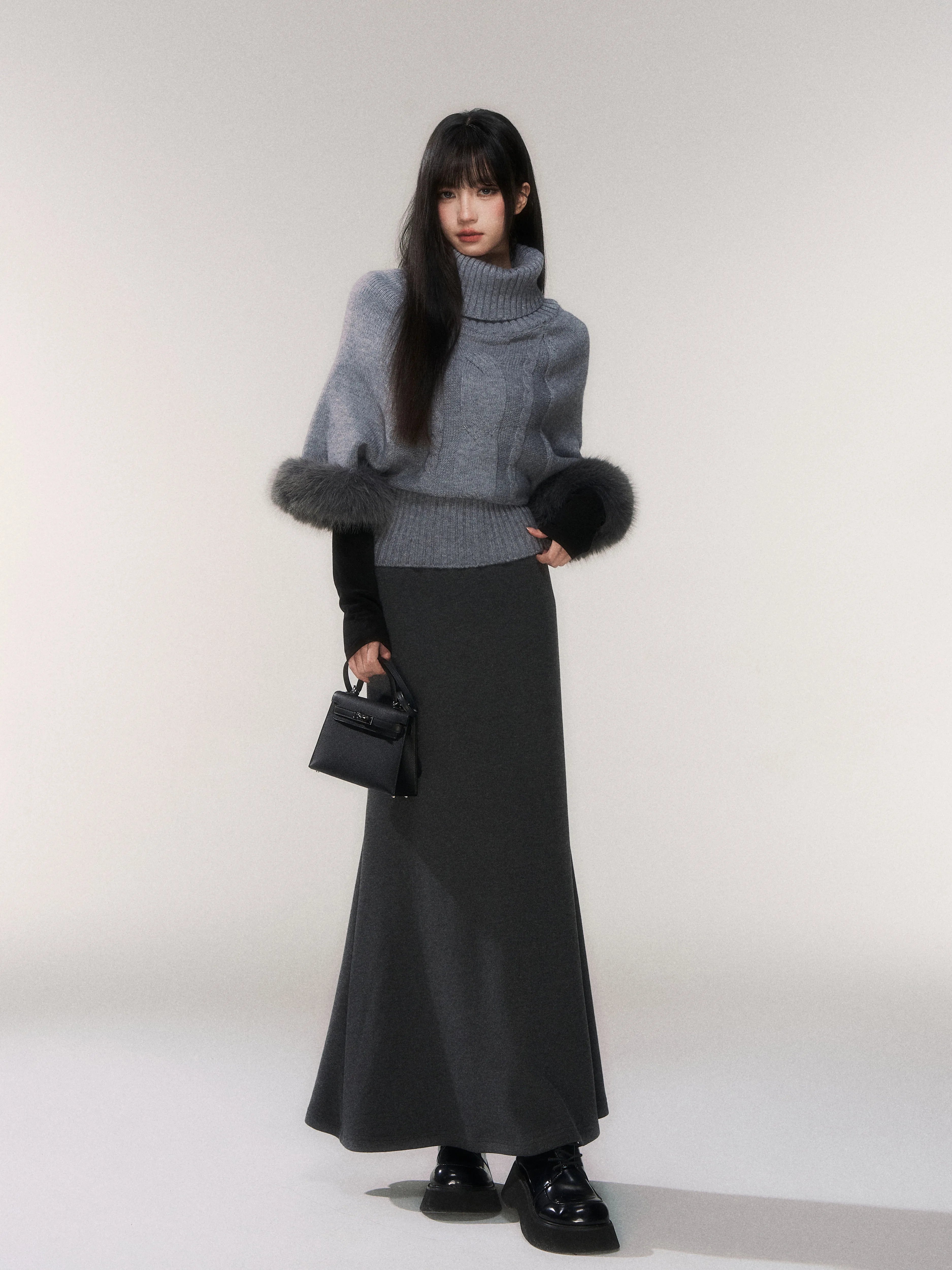 Aura Knit Maxi Skirt