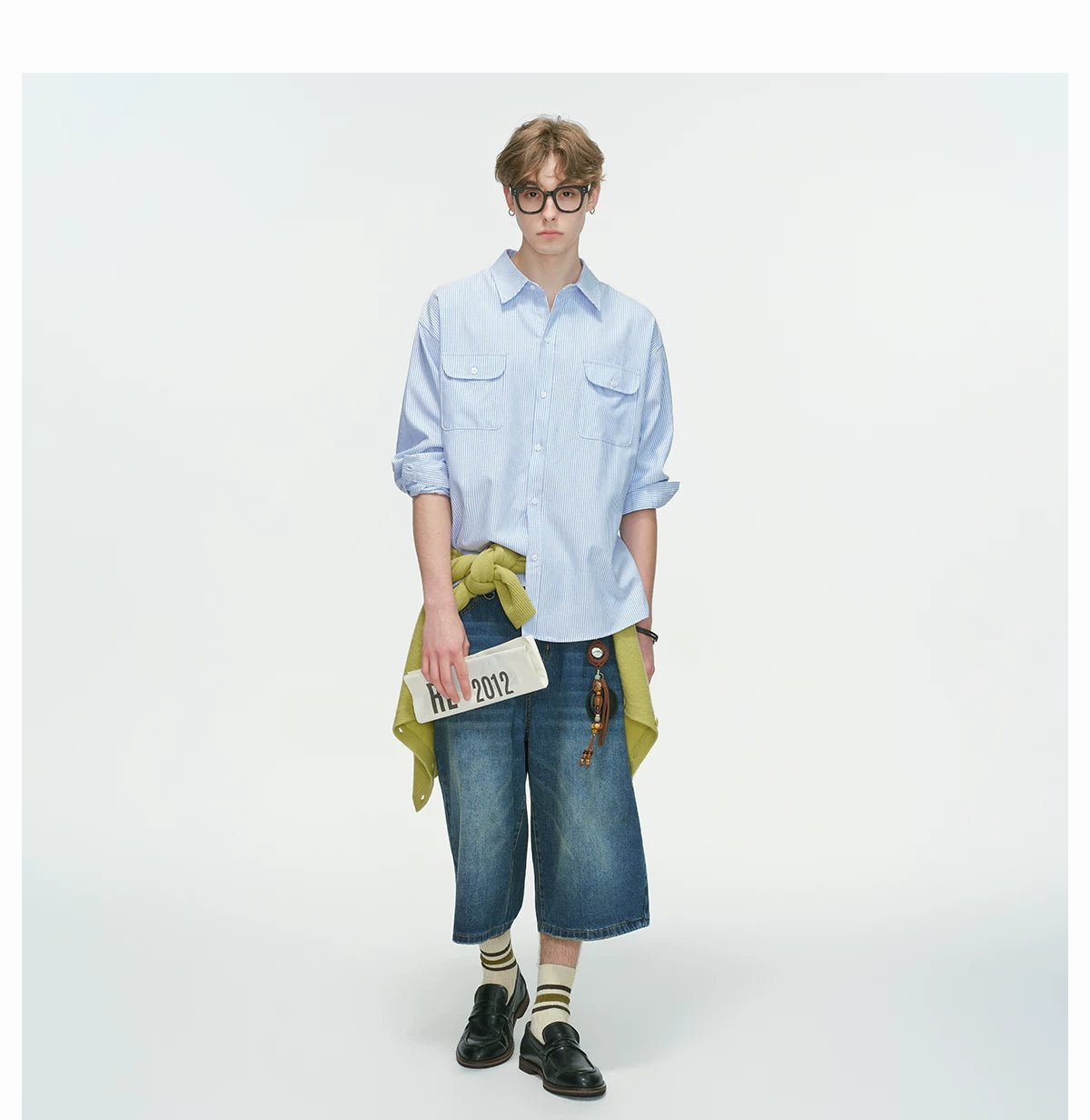 Skyline Pinstripe Utility Shirt