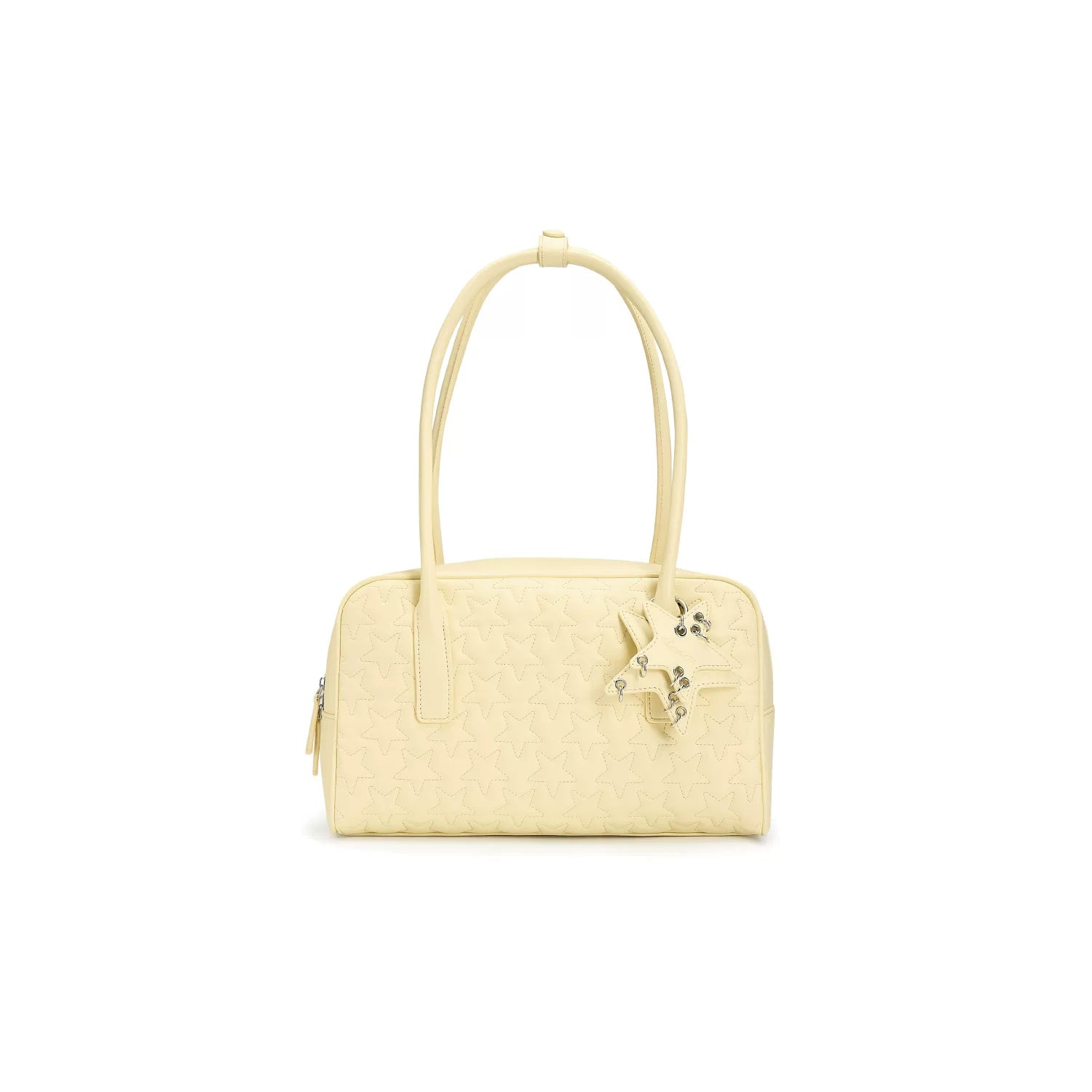 Embossed Star East-West Shoulder Bag - view 5