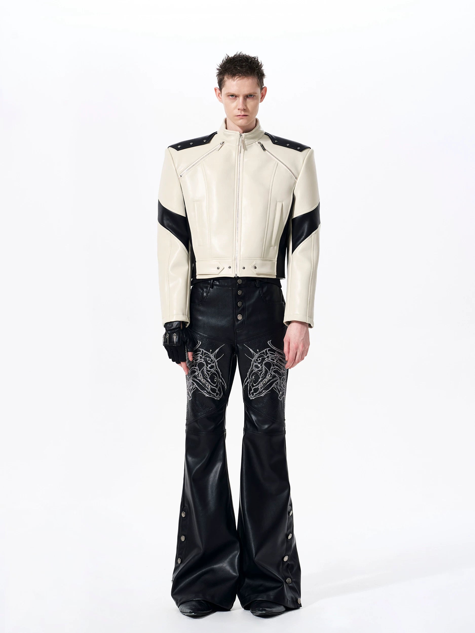 Seraph Spine Contrast Moto Jacket