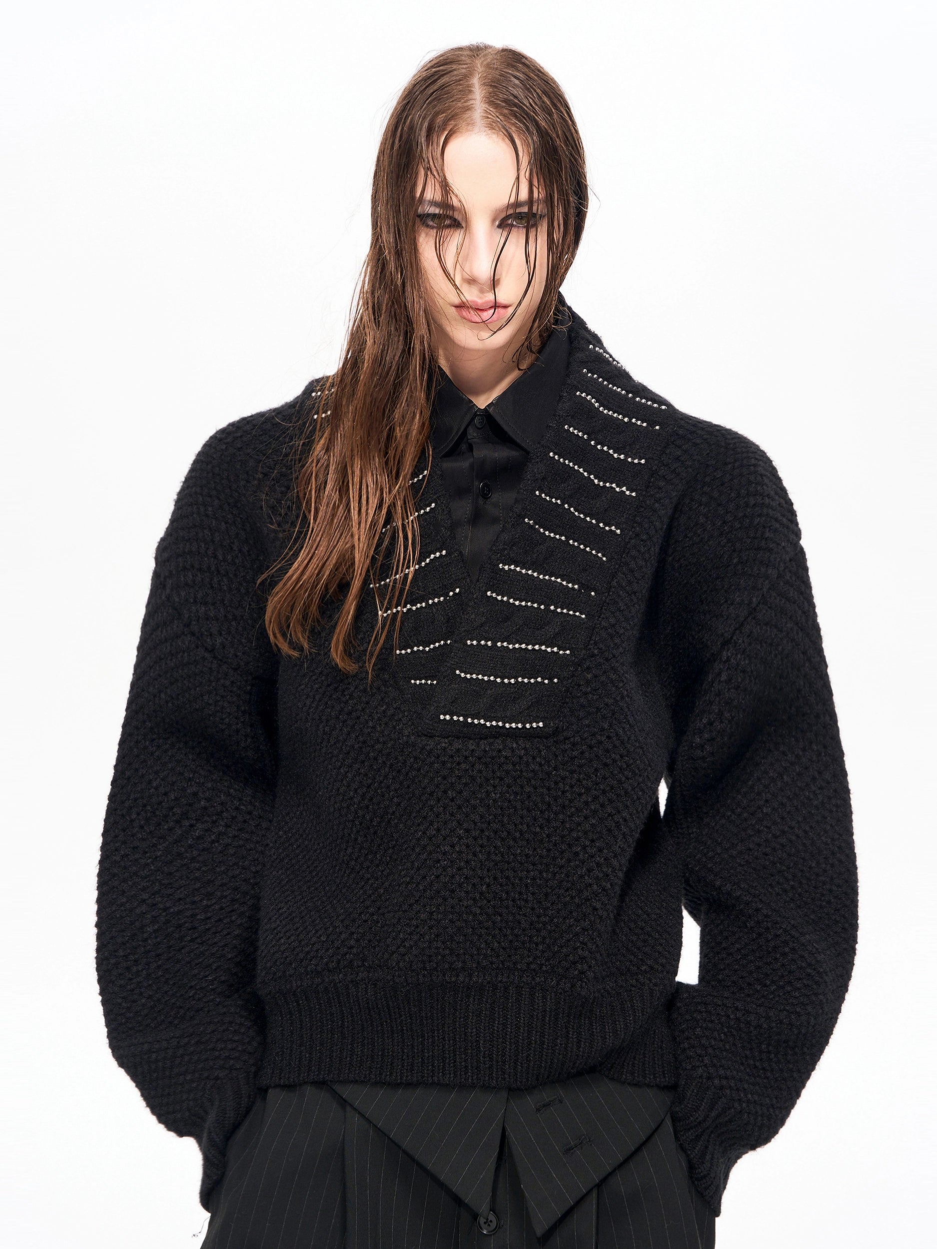 Chic Scholar Knit Sweater