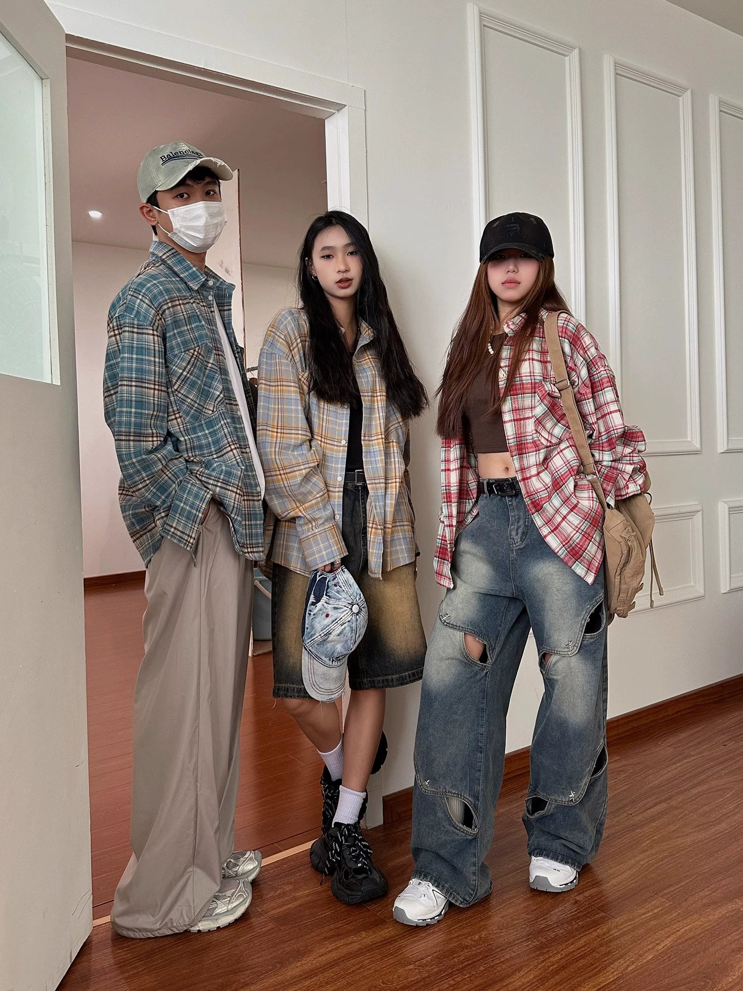 Plaid Casual Flannel Shirt