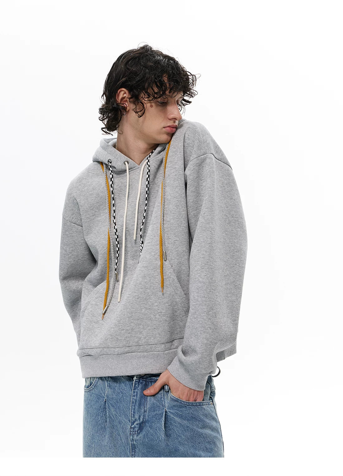 Tri‑Cord Pop Hooded Sweatshirt