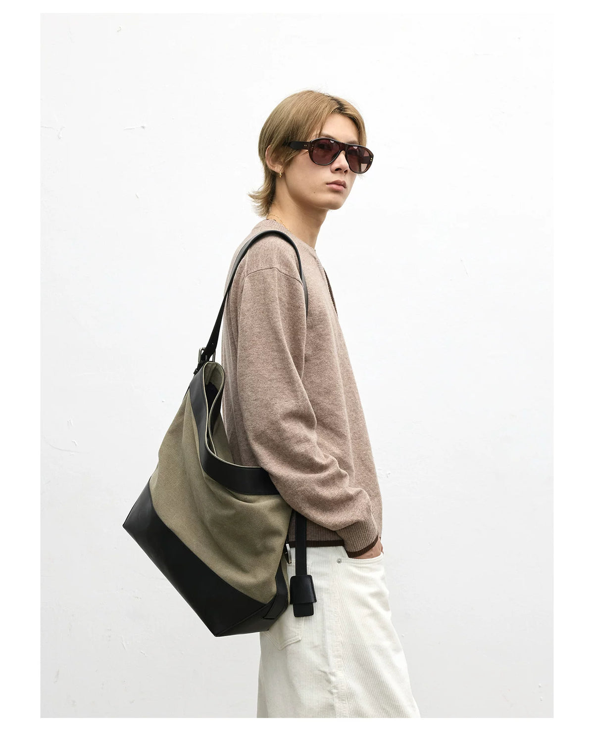 Driftline Two-Tone Shoulder Bag