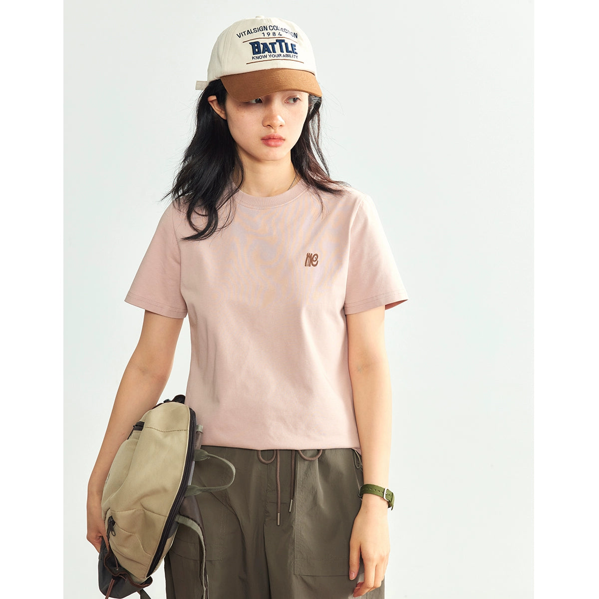 Octopusme T-shirt de logo minimaliste