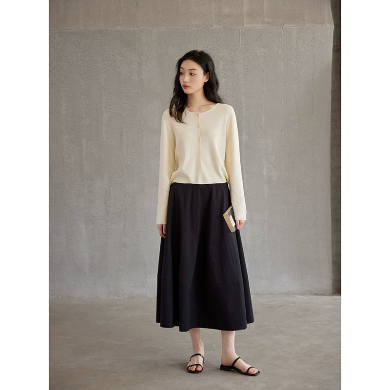 High Waist Maxi Skirt