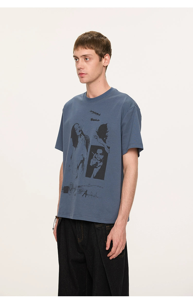 UPF 50+ Graphic Print T-Shirts