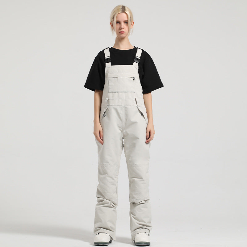 FrostPop Colorblock Bib Snow Pants