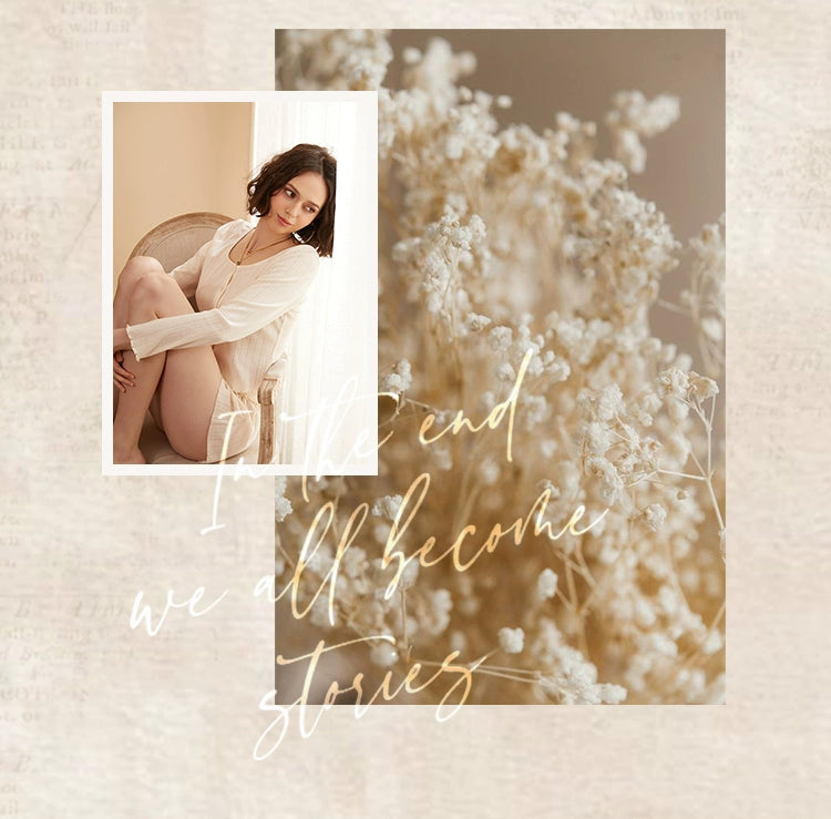 Beige Ribbed Button-Up Long Sleeve Romper