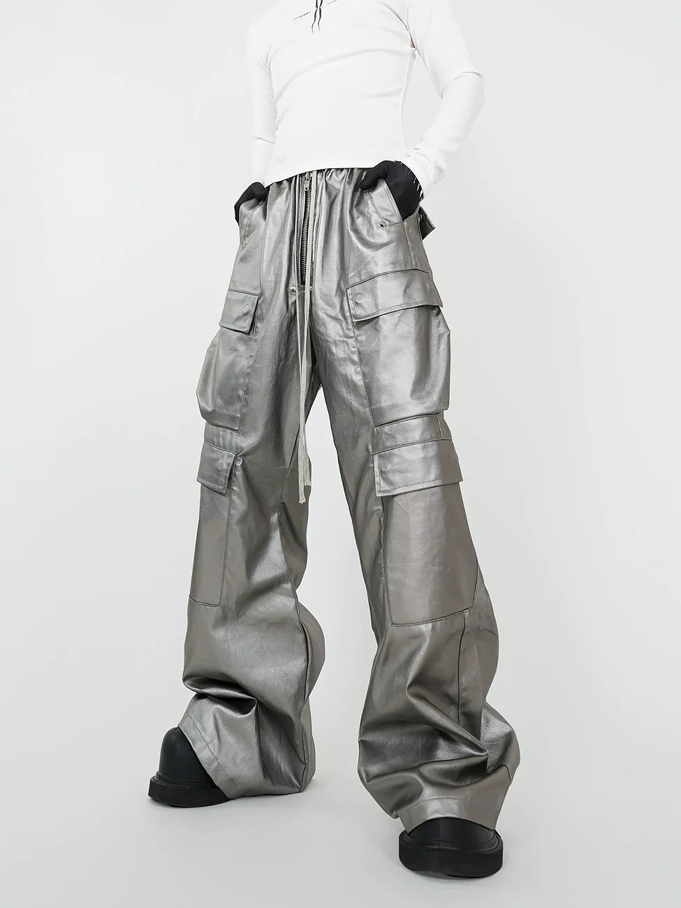 Nebula Alloy Cargo Trousers