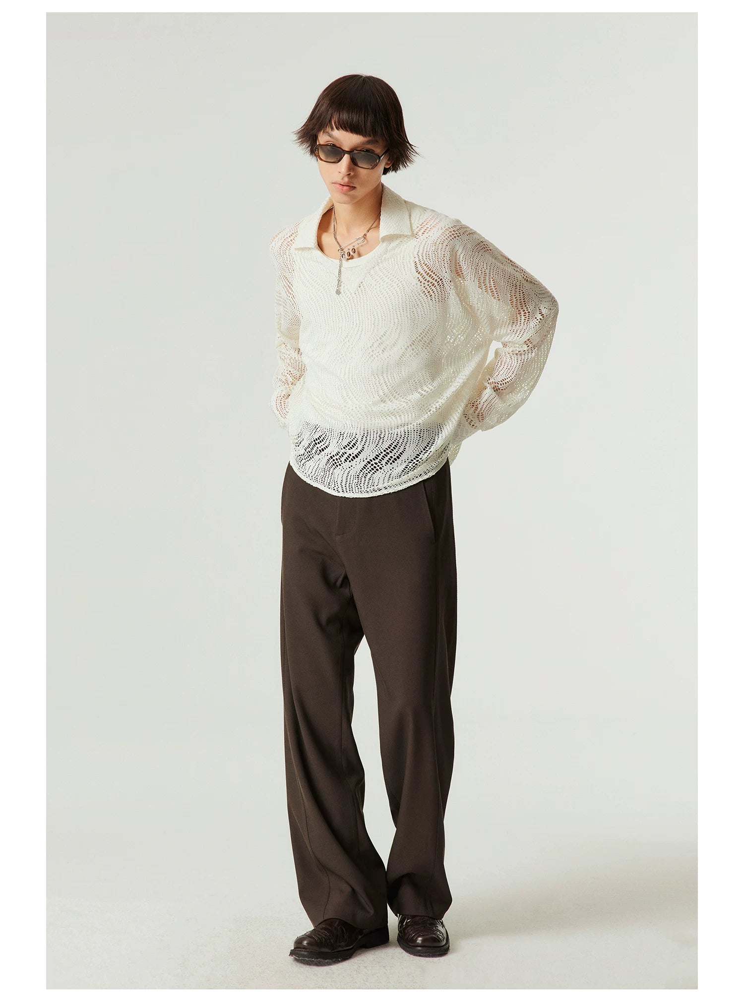 Classic Drift Wide-Leg Trousers