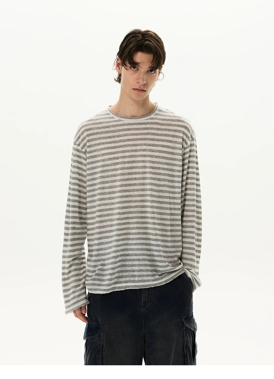 Tide Slouch Stripe Long Sleeve Tee