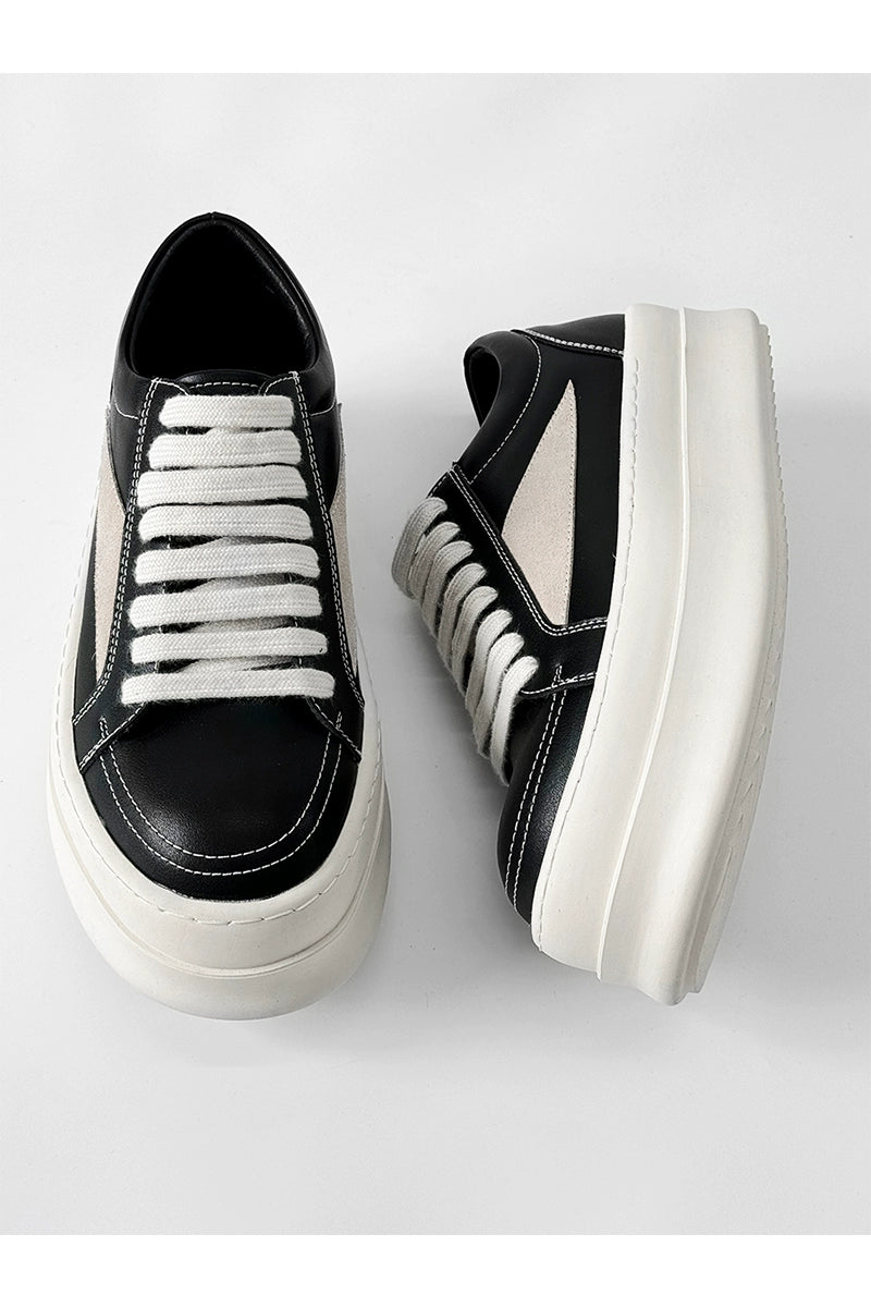 Chunky Elevated Sole Platform Sneakers