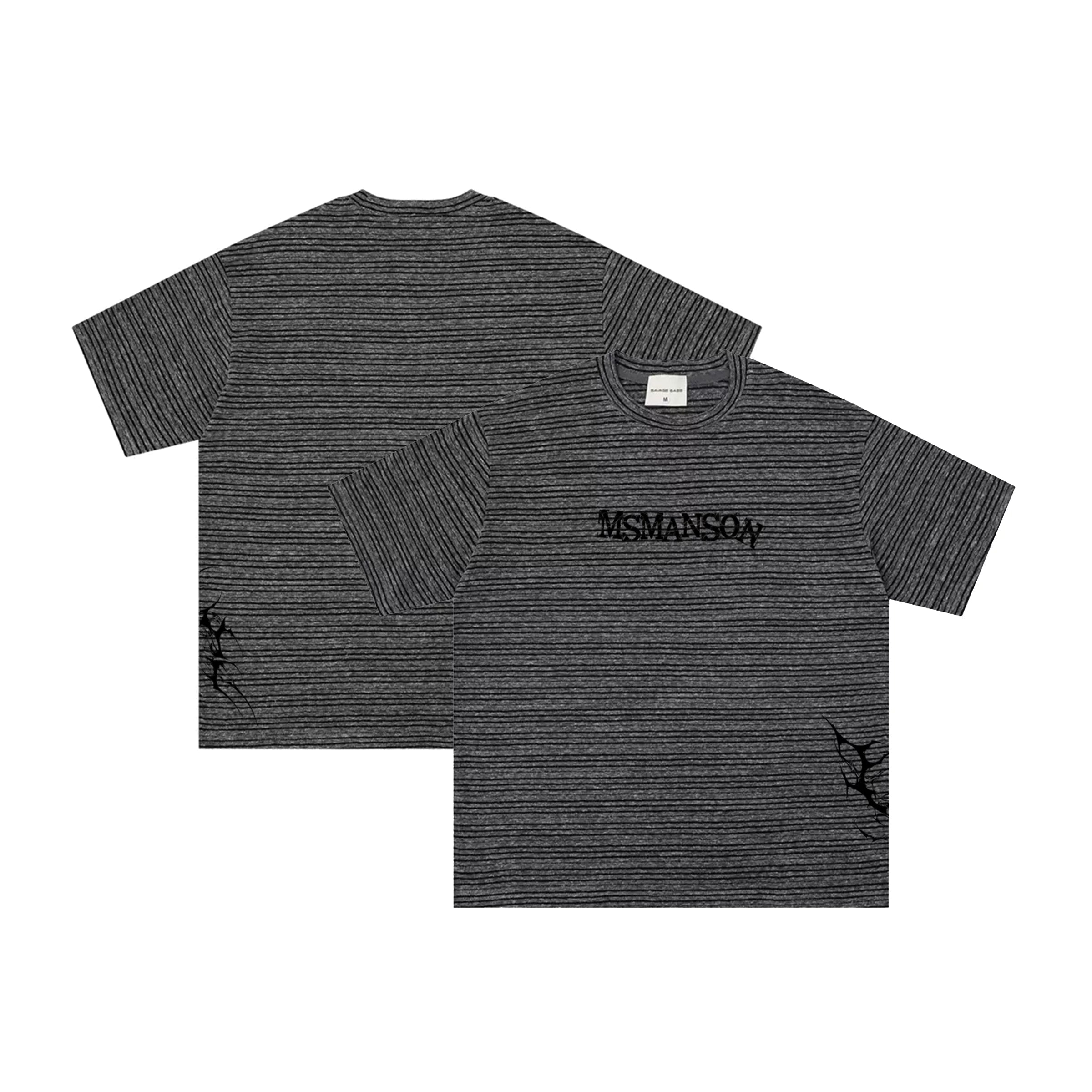 Fracture Fade Striped Tee
