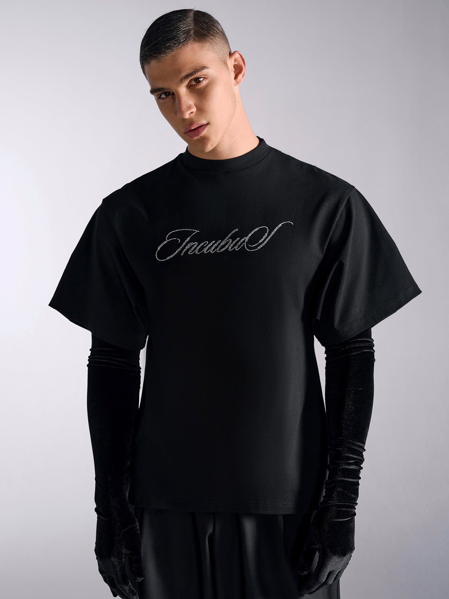 Crystal Script Statement Tee