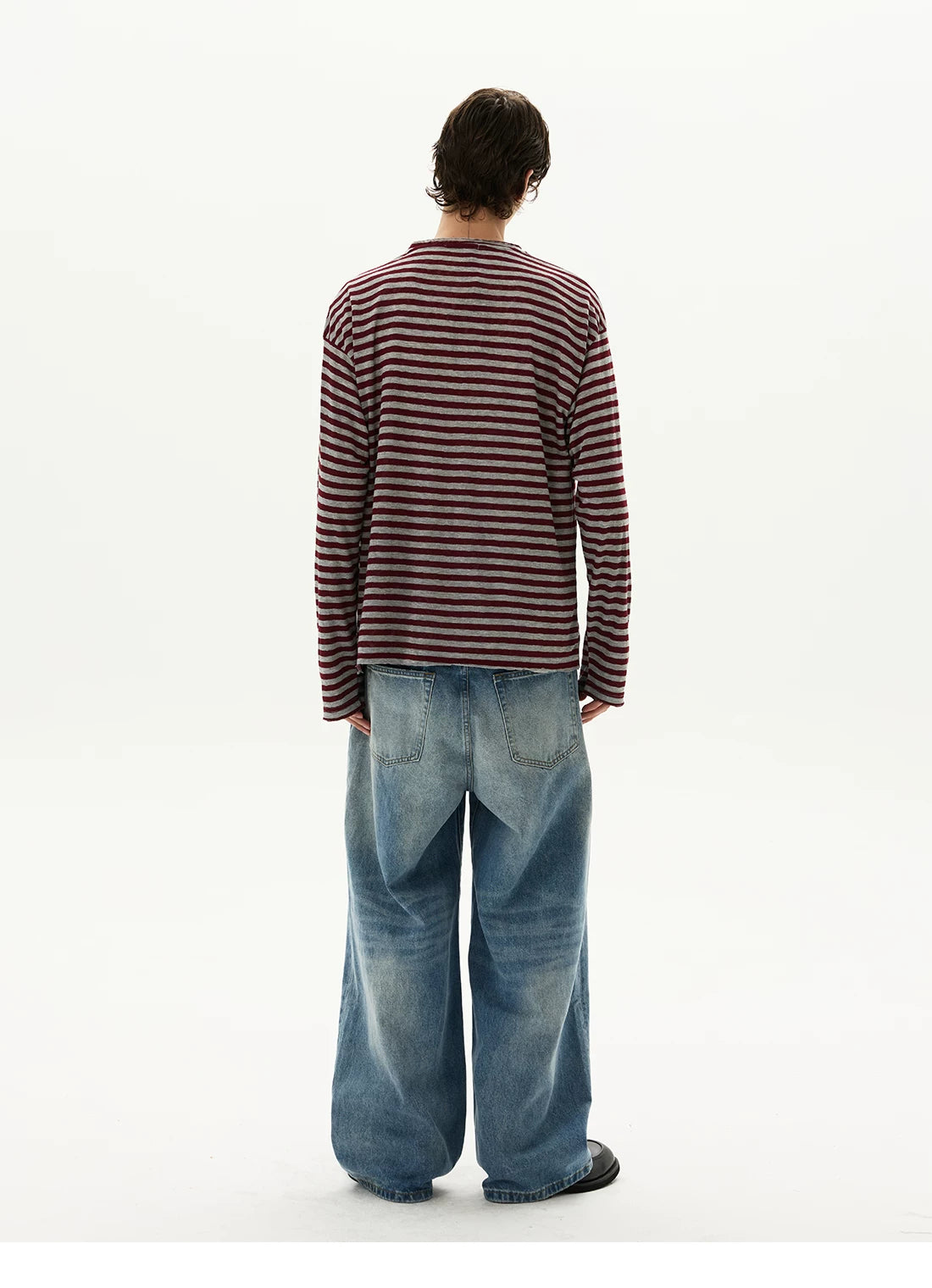 Tide Slouch Stripe Long Sleeve Tee