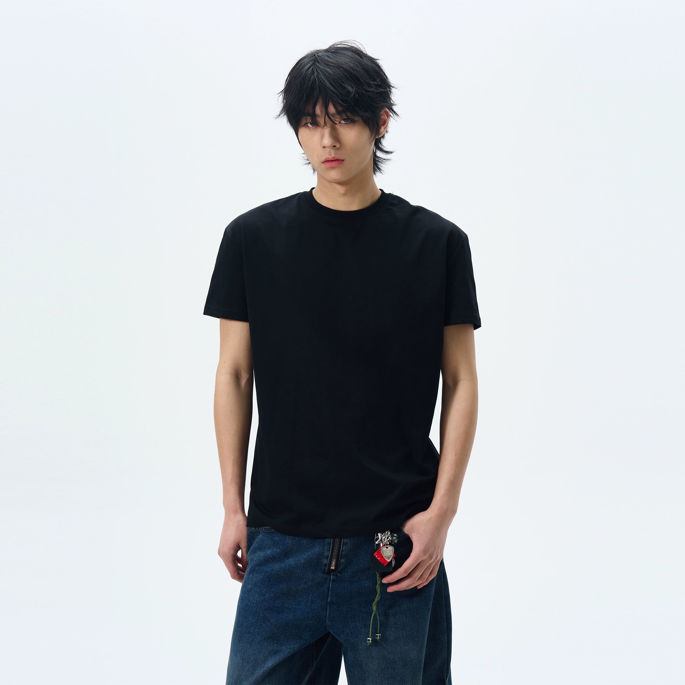 Classic Minimalist Crew Neck T-Shirt