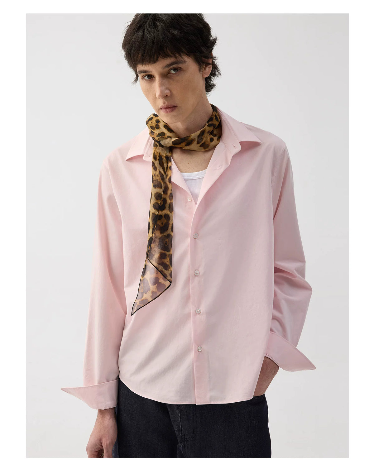 Caspian Minimal Long-Sleeve Shirt