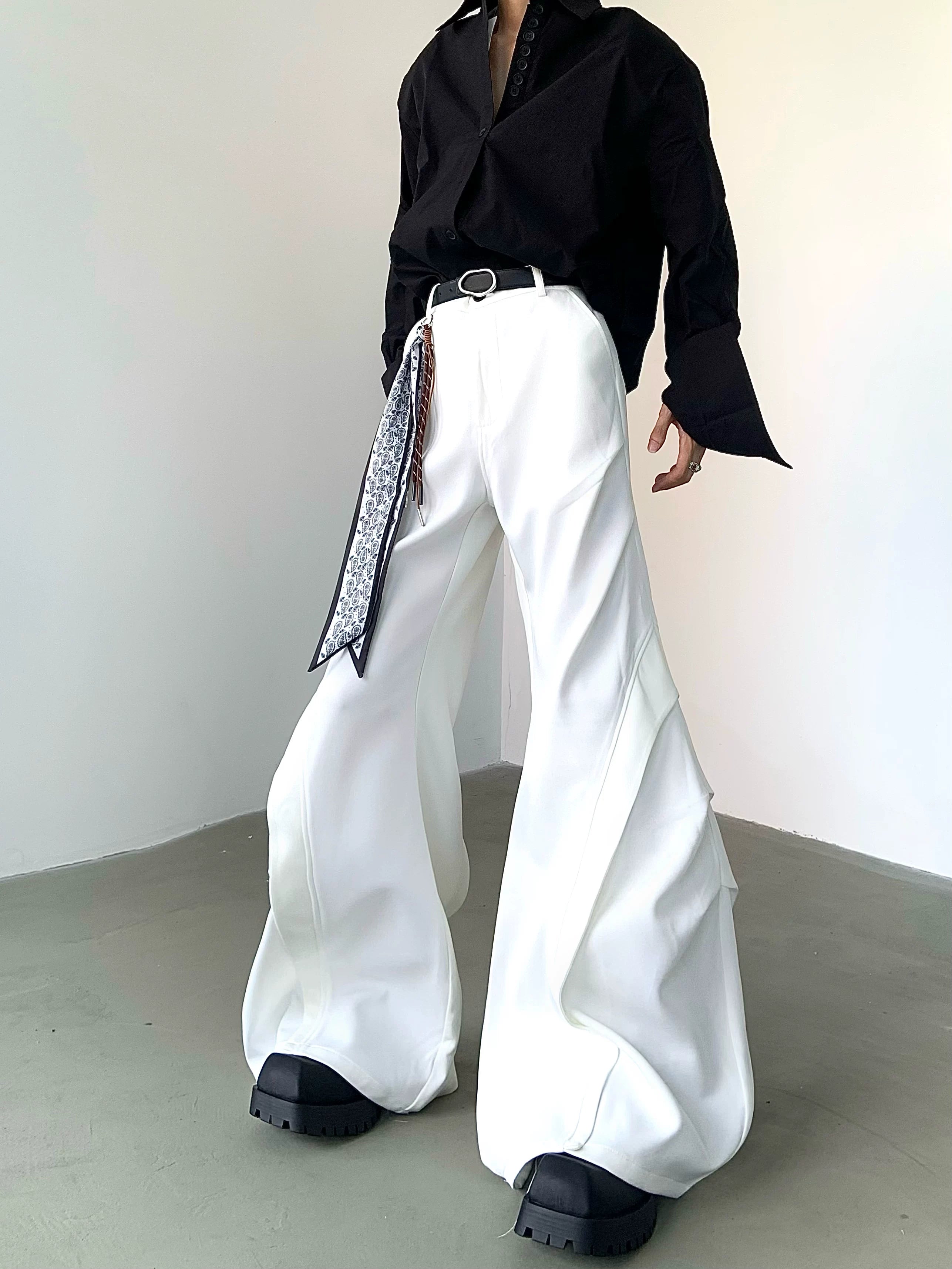 Sculpted Eclipse Flare Trousers