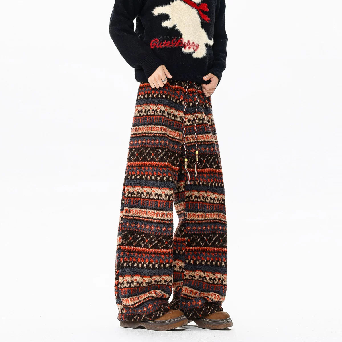 Ember Fairisle Fuzzy Lounge Pants