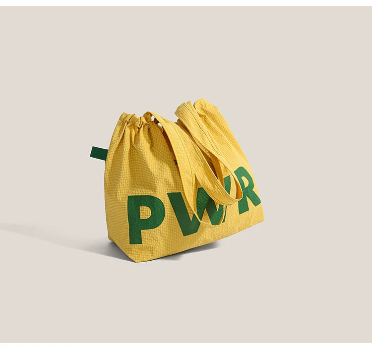 Girl Power PWR Canvas Tote