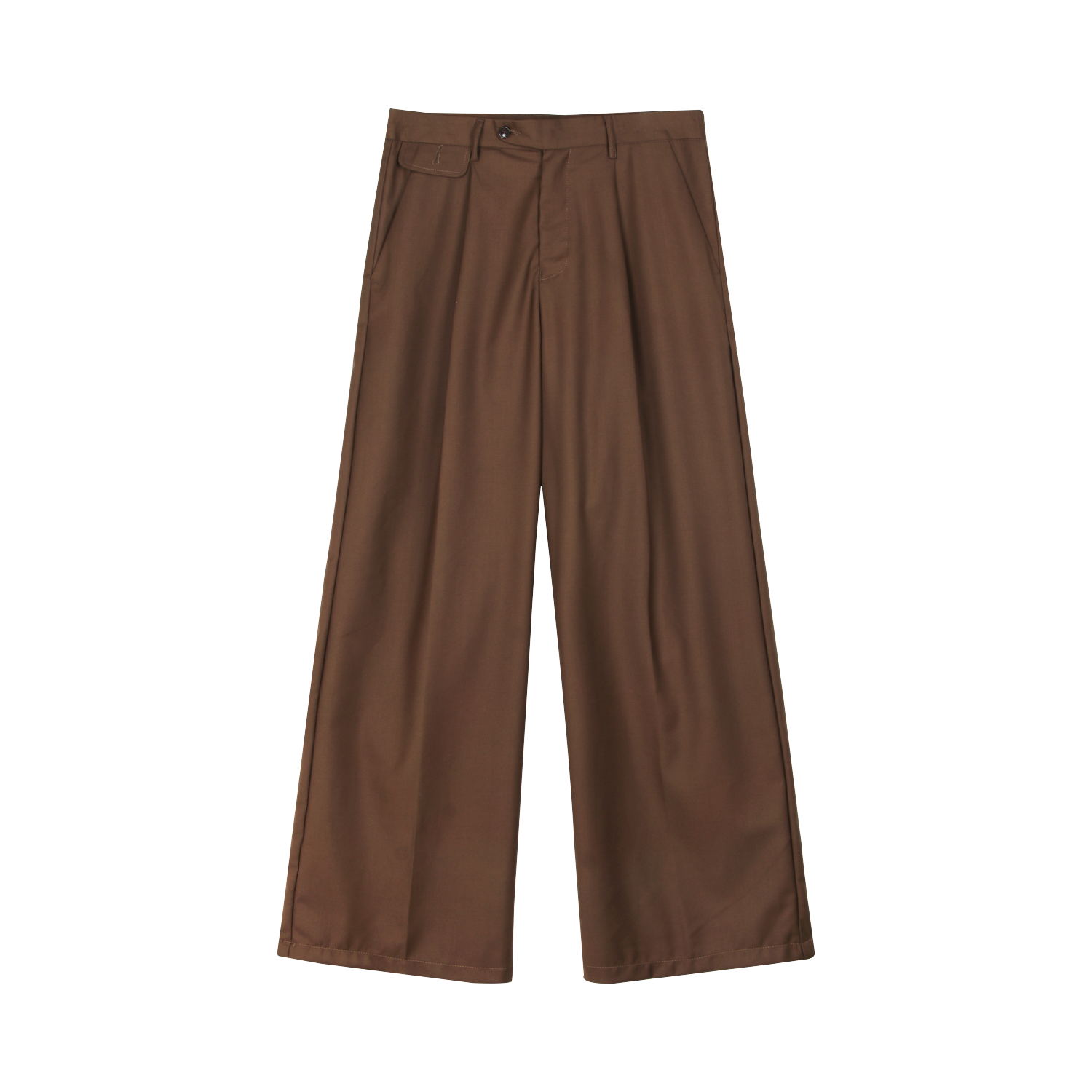 Wide-Leg Dress Pants