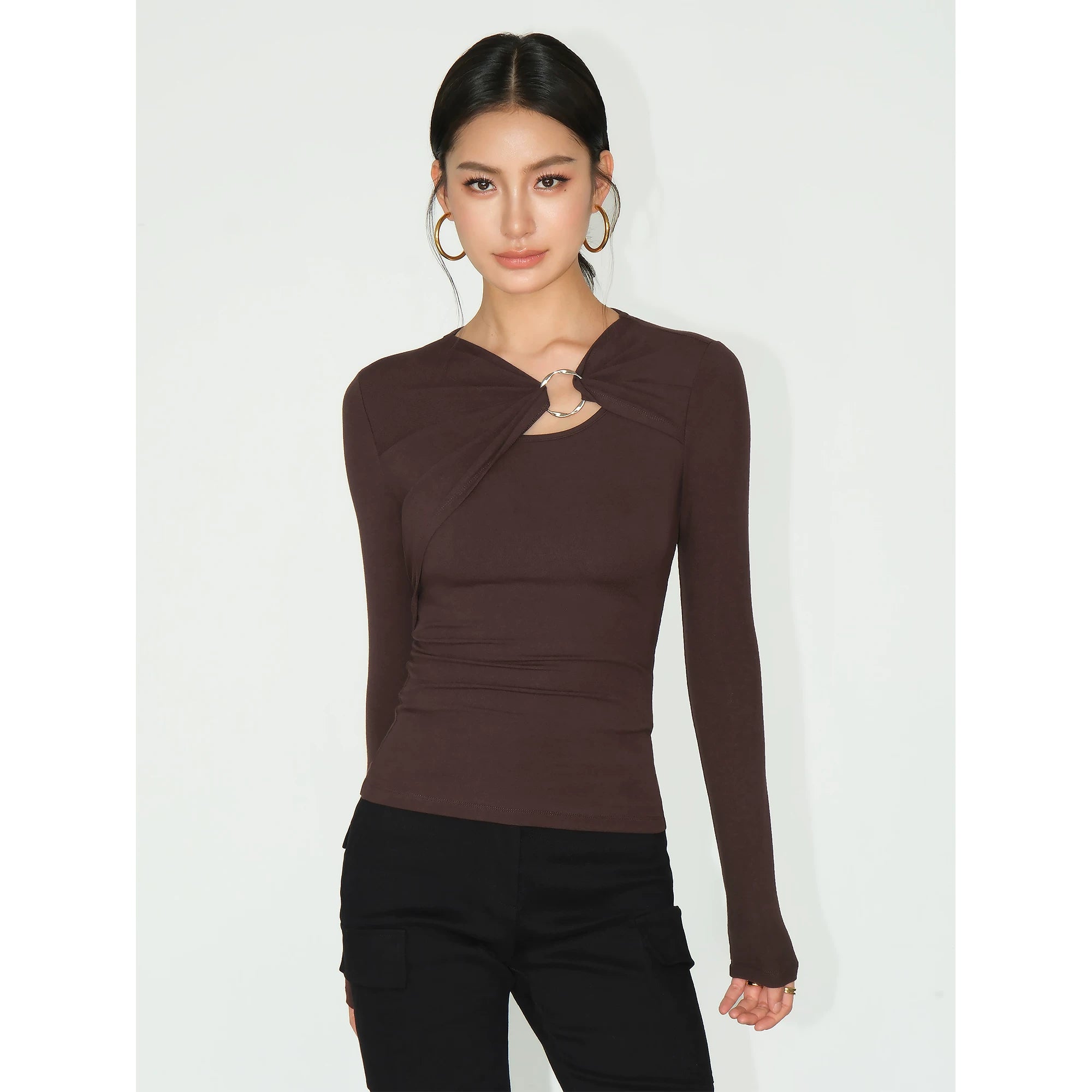 Luna Orbit Ring Top