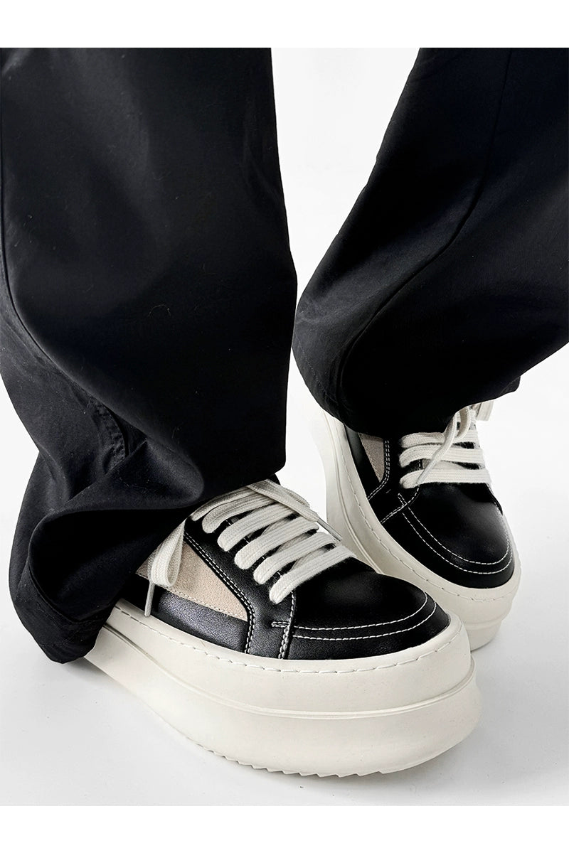 Chunky Elevated Sole Platform Sneakers
