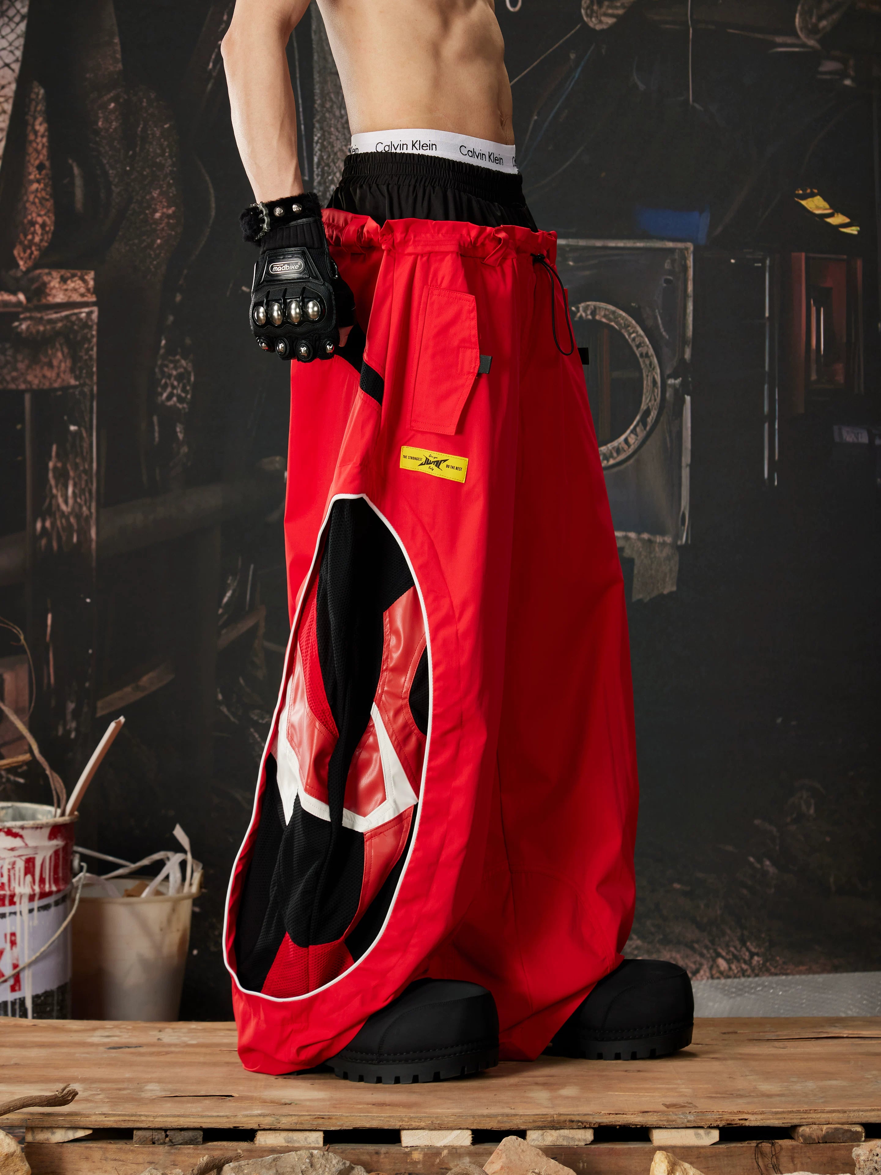Razorflare Red Turbo Track Pants