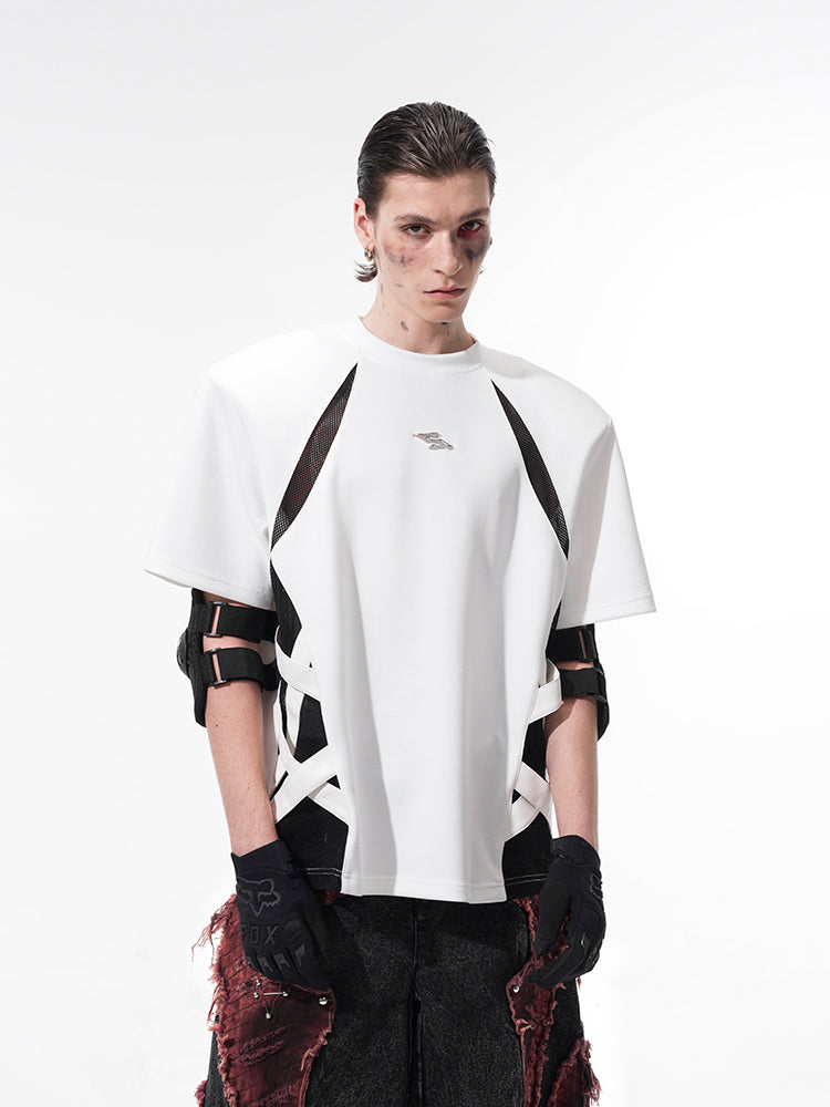 Mesh Panel Sport T-Shirt