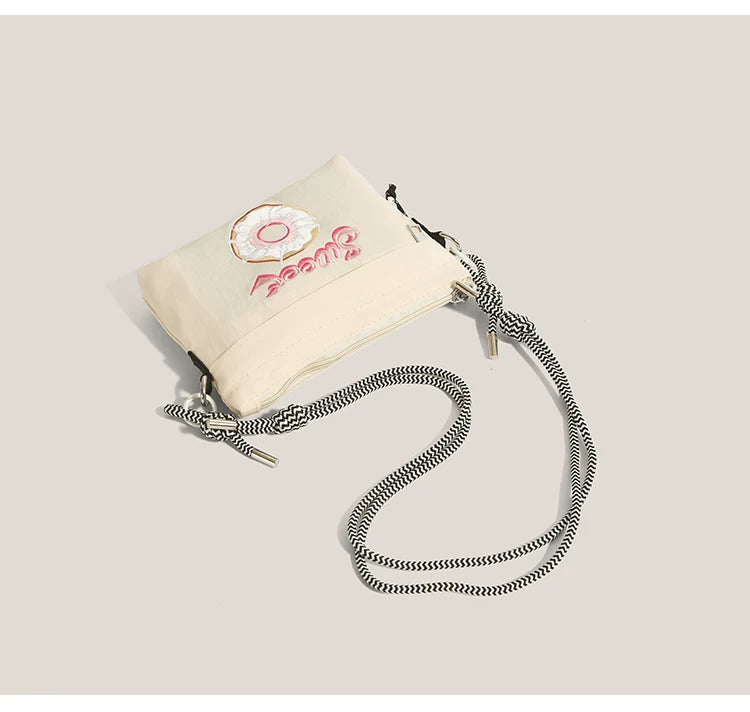 Sweet Sprinkle Donut Rope Crossbody