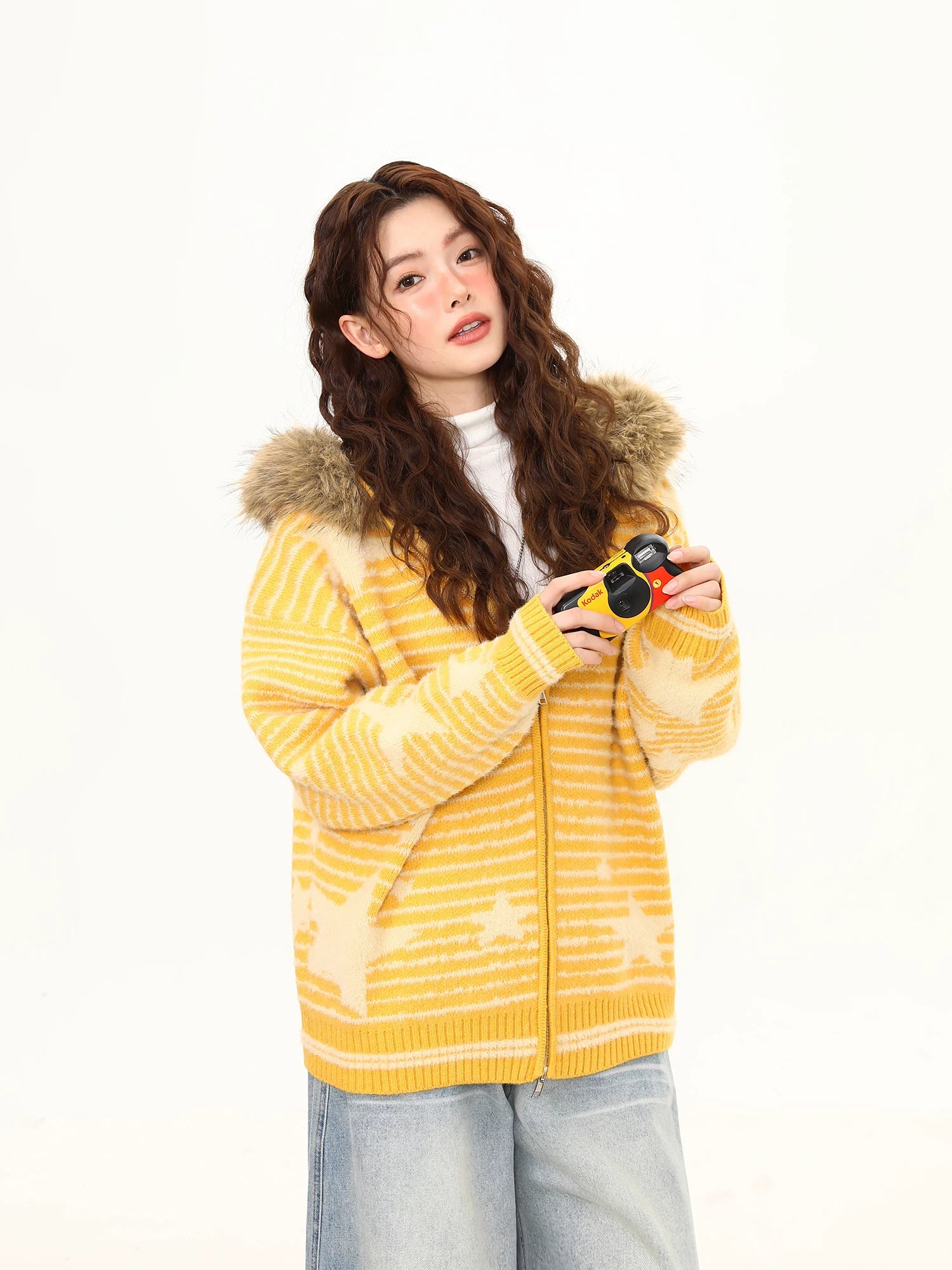 Sunrise Trail Faux-Fur Hooded Zip Jacket