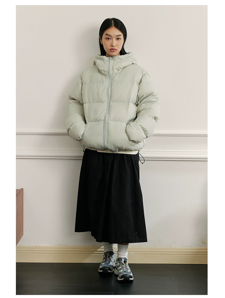 Retro Hooded Puffer Jacket