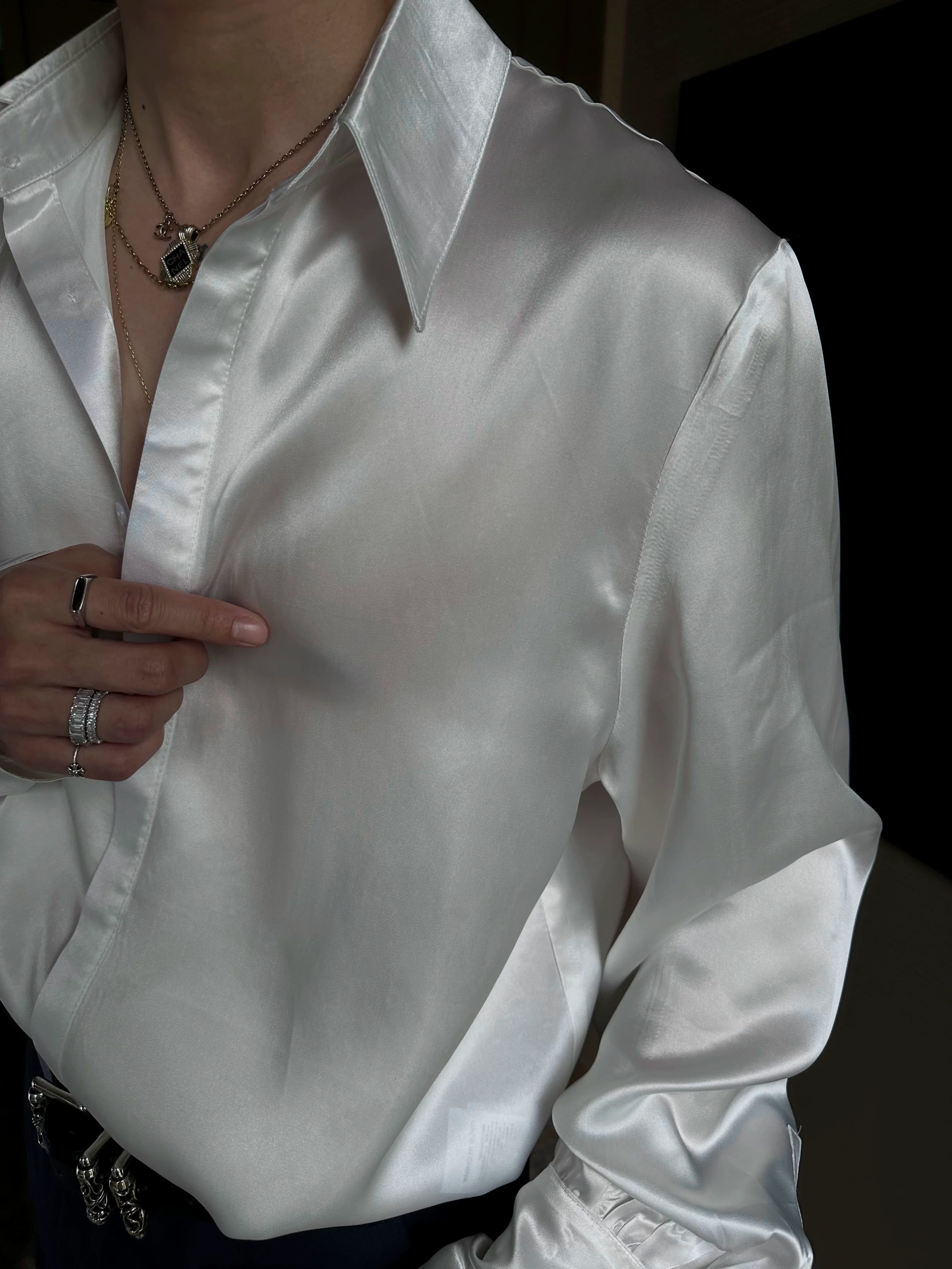 Ivory Drift Overshirt