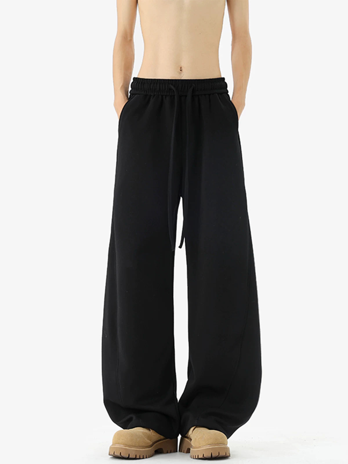 Nimbus Drape Wide-Leg Sweatpants